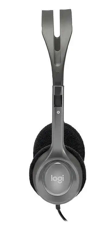 Комп'ютерна гарнітура Logitech H110 Silver (981-000271) - фото 3