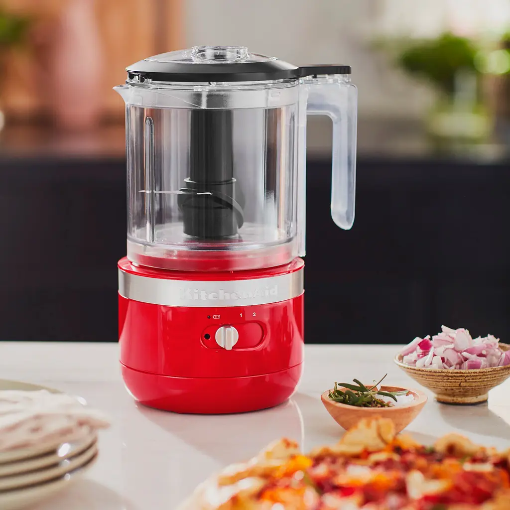 Кухонный комбайн KitchenAid Cordless 5KFCB519 Empire Red [5KFCB519EER] [80434] - фото 6