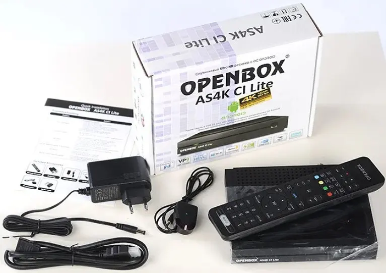 Супутниковий ресивер Openbox AS4K CI Lite - фото 3