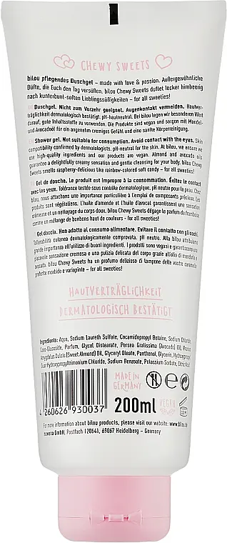 Гель для душу Малиновий маршмеллоу Bilou Chewy Sweets Shower Gel 200 мл - фото 2