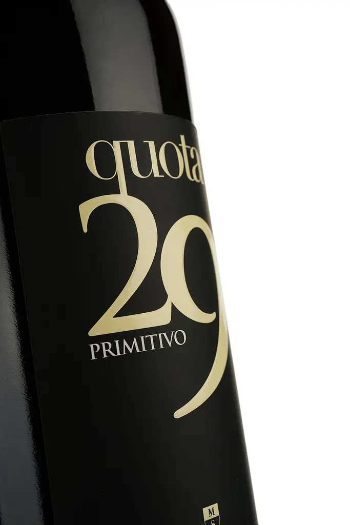 Вино Menhir Salento Quota 29 Primitivo червоне сухе 0.75 л - фото 3