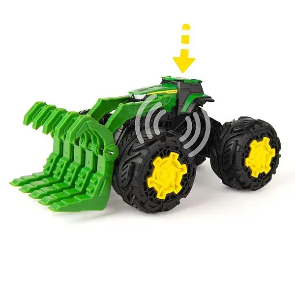 Трактор John Deere Kids пластик 30х17х18 см зелений жовтий чорний - фото 6