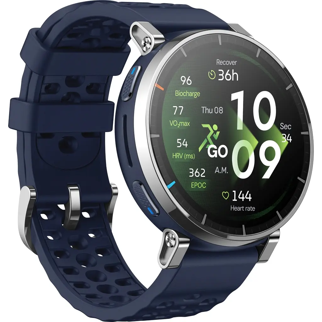 Смарт-годинник Amazfit Active 3 Premium W2559GL2N Синій (1193747) - фото 2