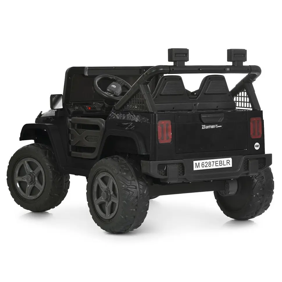 Дитячий електромобіль Bambi Джип M 6287EBLR-2 24V до 60 кг - фото 4