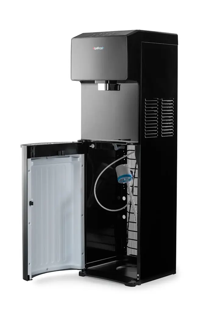 Підлоговий кулер HotFrost 450AMI Black з компресорним охолодженням - фото 8