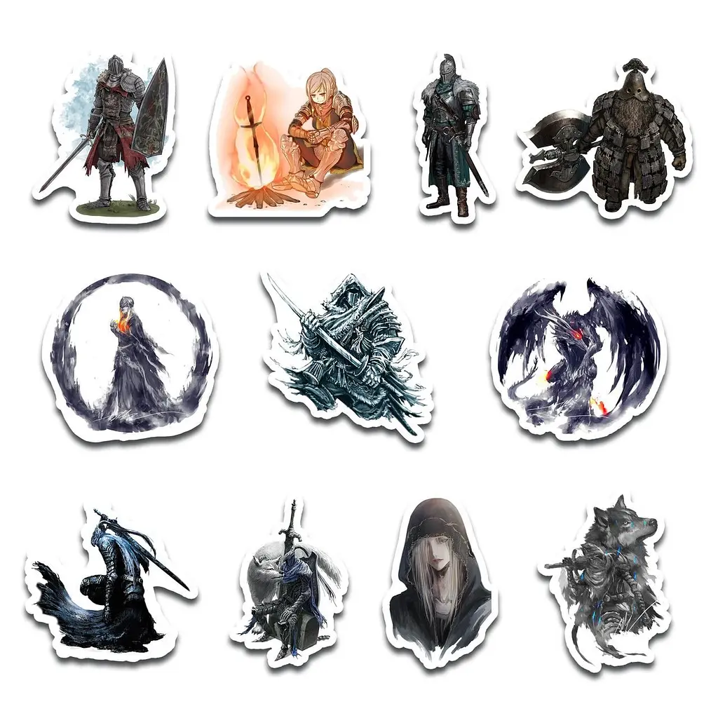 Стікерпак GeekLand Dark Souls 45 штук (SP DS 01) - фото 5