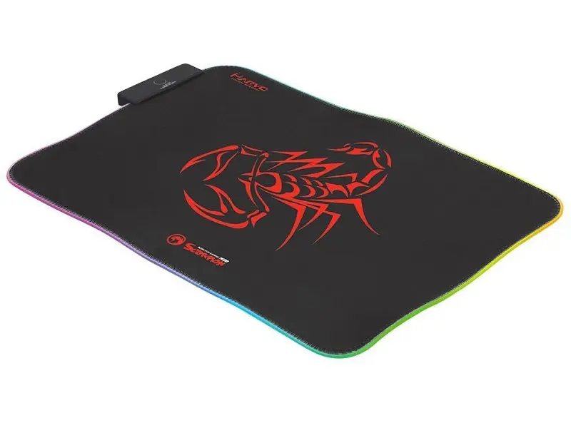 Килимок для миші Marvo Scorpion MG08 M RGB lighting - фото 3