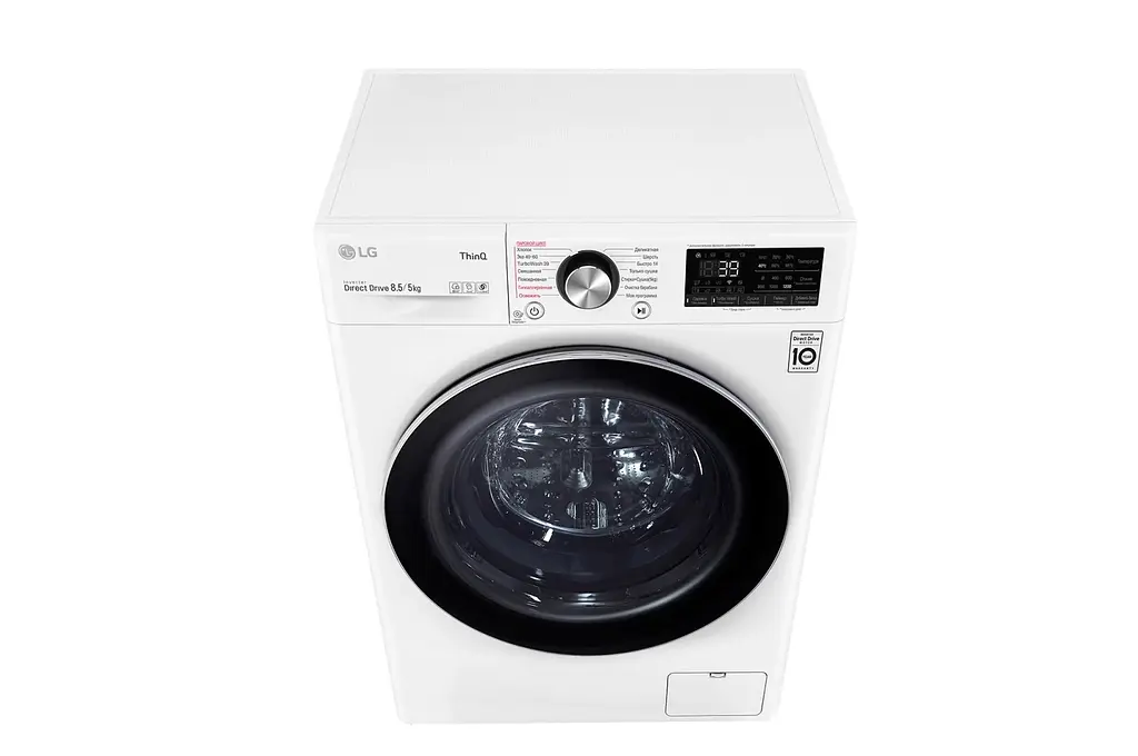 Прально-сушильна машина LG F2V9GC9W, 8,5кг (5кг), 1200, A, Пар, глибина 47см, Дисплей, Інвертор, Білий (F2V9GC9W) - фото 11