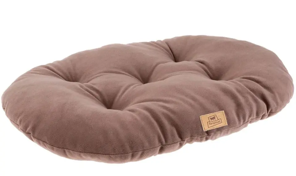 Подушка для собак та котів Ferplast Relax Microfleece 55/4 коричнева 55x36 см 83305521