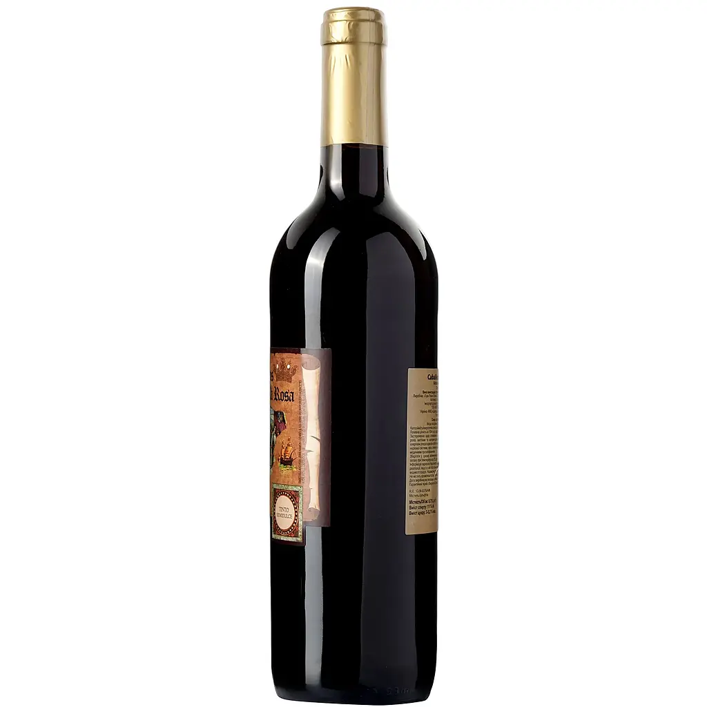 Вино Lozano Caballeros de la Rosa Tinto Semidulce, червоне, напівсолодке, 11%, 0,75 л - фото 2