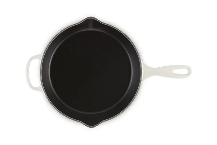 Сковорода Le Creuset Deep Skillet глибока 26 см безе 20187267160422 - фото 4