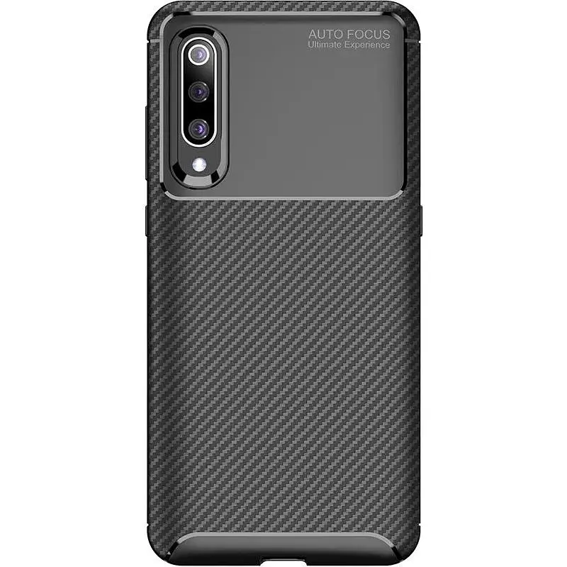 Чохол-накладка Toto TPU Carbon Fiber 1.5 mm Case Xiaomi Mi 9 Black - фото 5
