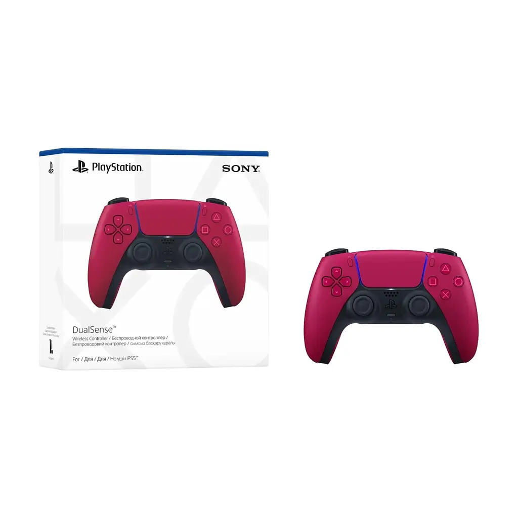 Геймпад Sony Playstation DualSense Bluetooth PS5 Cosmic Red (1000050249) - фото 5