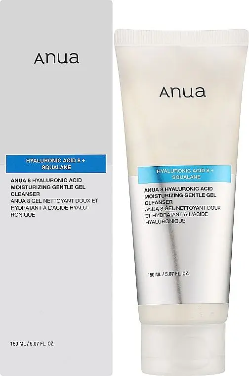 Зволожувальний гель для вмивання 150 мл Anua 8 Hyaluronic Acid Hydrating Gentle Foaming Cleanser - фото 2