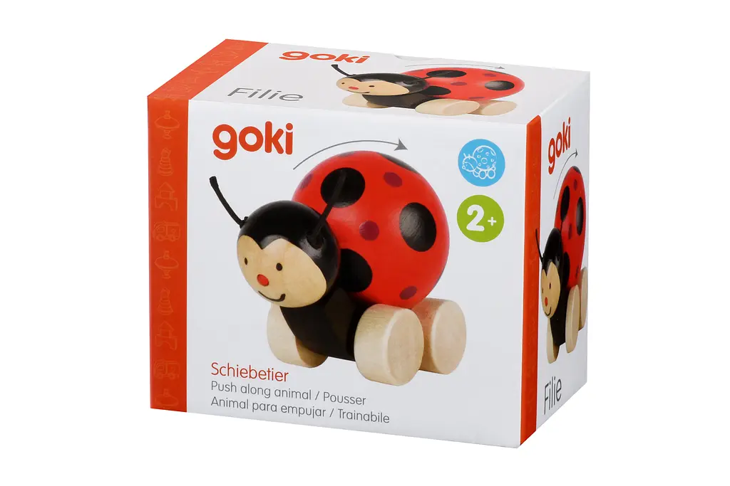 Игрушка Goki Божья коровка (54946G) - фото 3