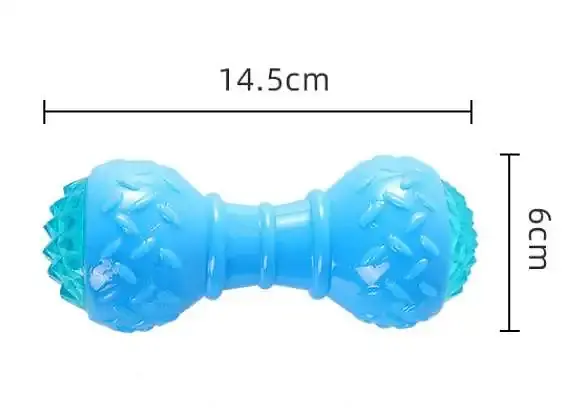 Іграшка, що світиться для собак Bonny Flash dumbbell balls зі звуком, Зелений - фото 7