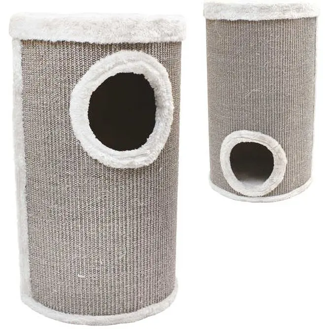 Когтеточка для котов Croci Cat Tower 2 35х35х60 см  - фото 2