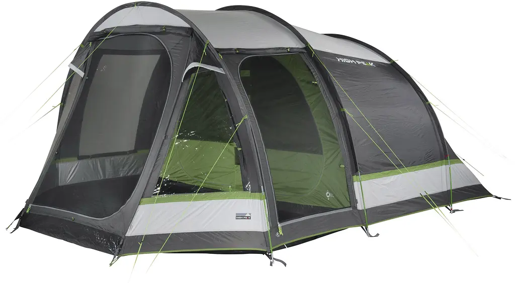 Намет пʼятимісний High Peak Meran 5.0 Light Grey/Dark Grey/Green (11808)