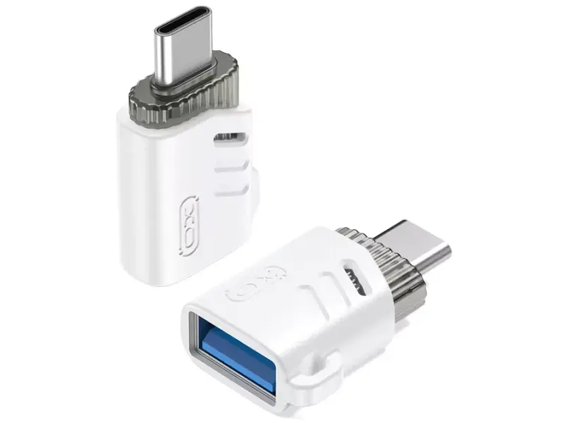 Перехідник XO USB Type-C - USB-A White (NB256B)