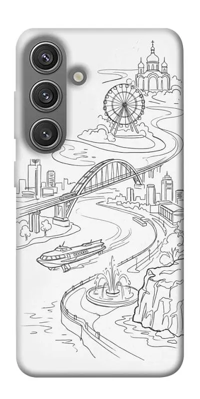 TPU чохол Demsky Dnipro spirit для Samsung Galaxy S24