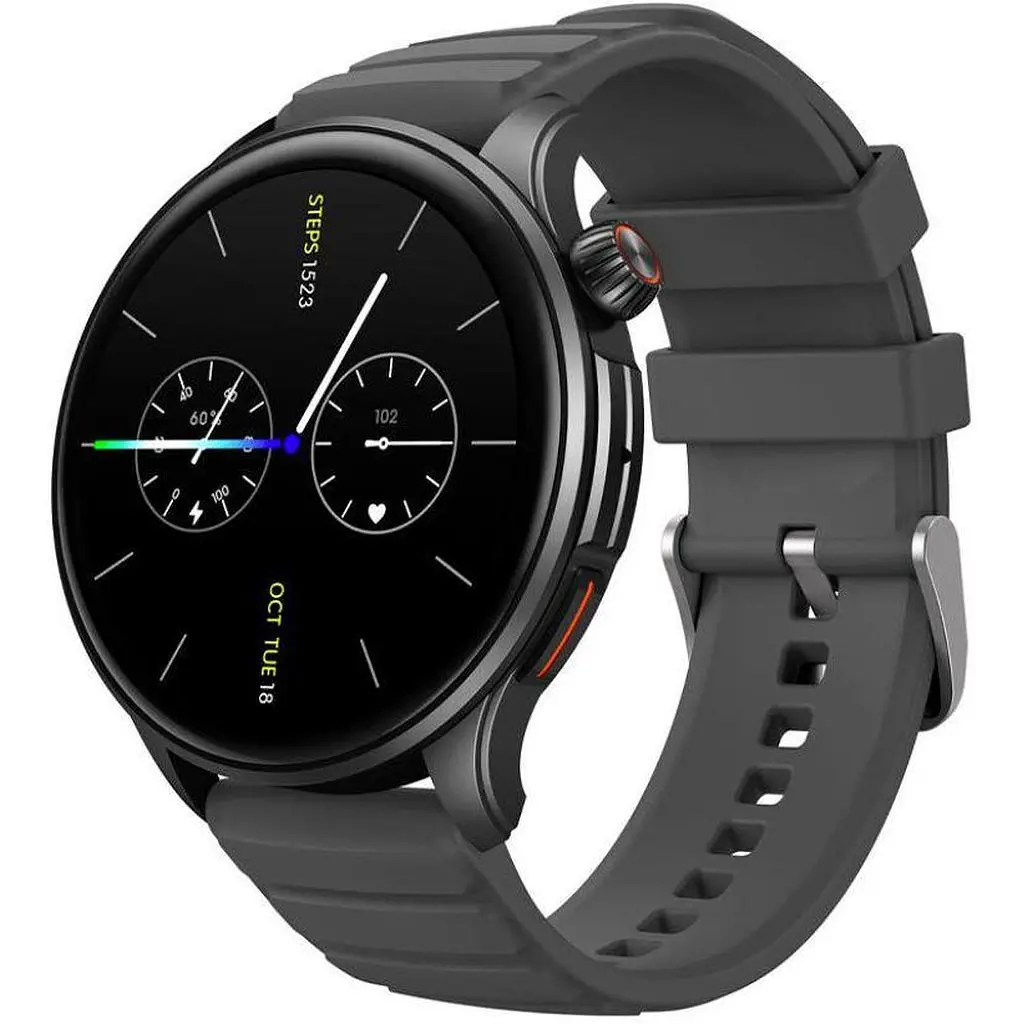 Розумний годинник Gelius GP-SW010 Incredible series (Amazwatch GT3) Gun - фото 2