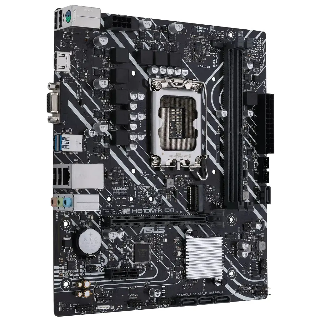 Материнська плата ASUS PRIME H610M-K D4 - фото 3