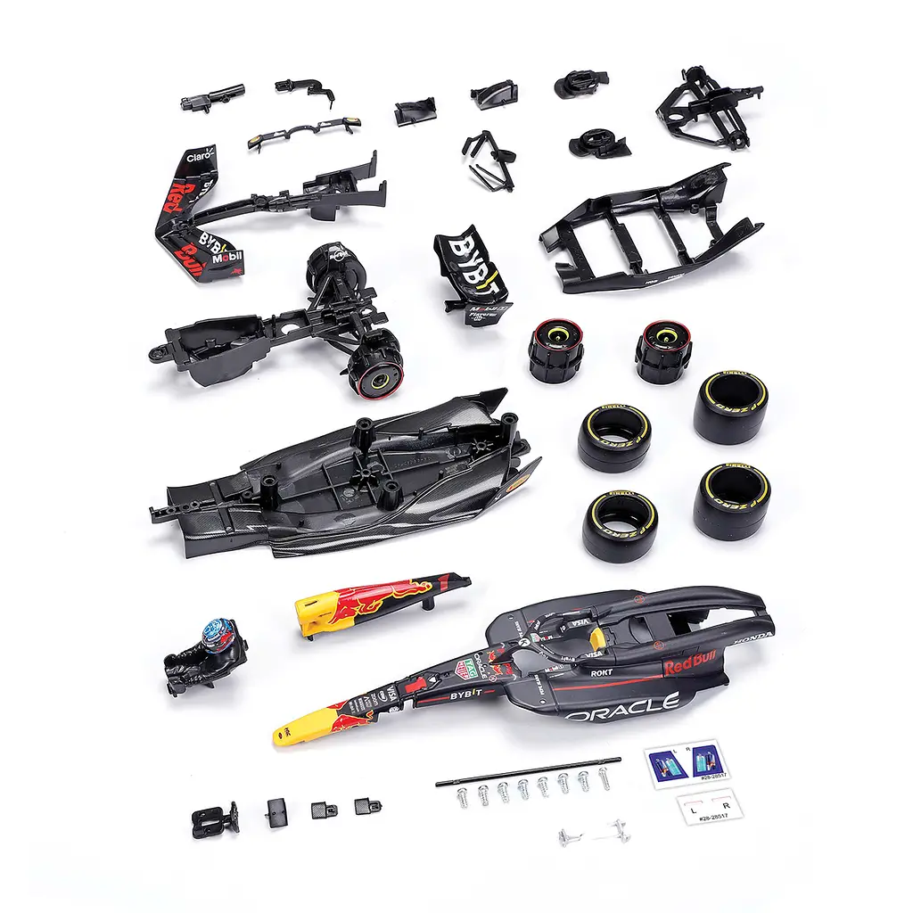 Авто-конструктор Bburago Oracle Red Bull Racing RB20 (18-28519) - фото 8