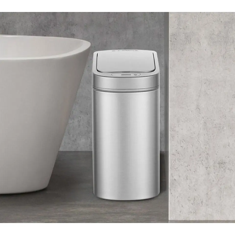Розумний кошик для сміття Ninestars DZT-7-2 Sensor Trash Can Space Silver [151954] - фото 4