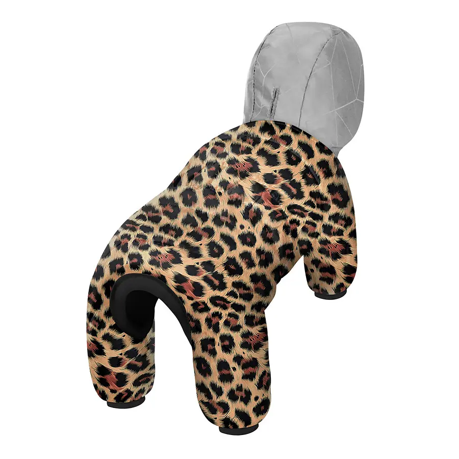 Комбинезон для собак Collar Waudog Clothes рисунок "Леопард", M47, В 69-72 см, С 41-44 см - фото 2