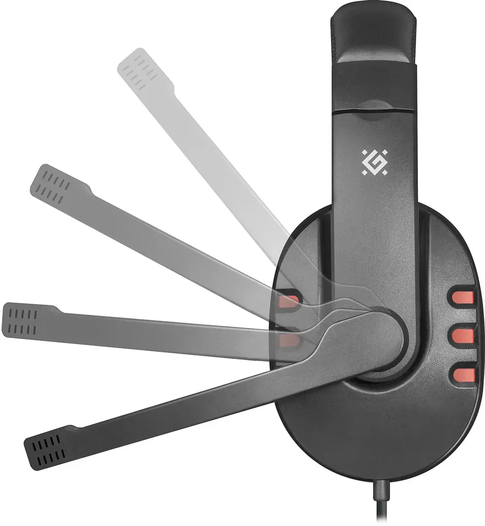 Гарнітура Defender Warhead G-160, 2х3,5мм, Чорний - фото 6