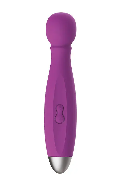 Вібратор вібромасажер секс-іграшка Dream Toys Queenpin Purple — 3 насадки, 9 режимів, USB-заряджання - фото 4