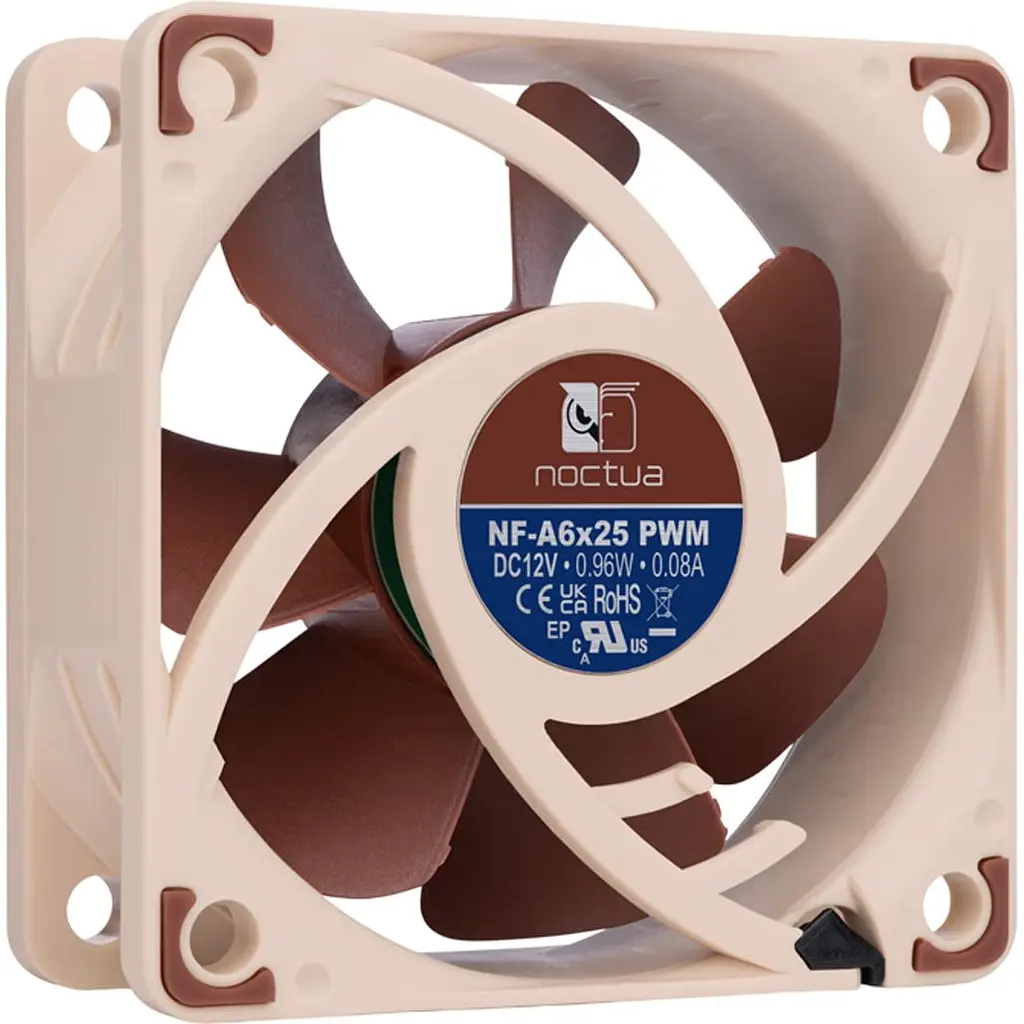 Корпусний вентилятор Noctua NF-A6x25 PWM [168414] - фото 3
