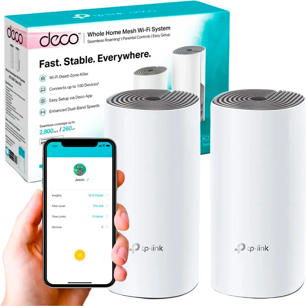Wi-Fi Mesh система TP-Link Deco P9 2-pack [115138] - фото 6