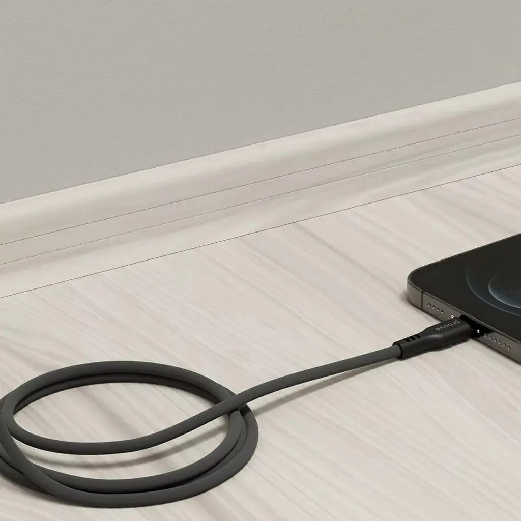Кабель Proove Rebirth USB-A to Lightning 2.4A 1m Black (CCRE60001101) [130356] - фото 3