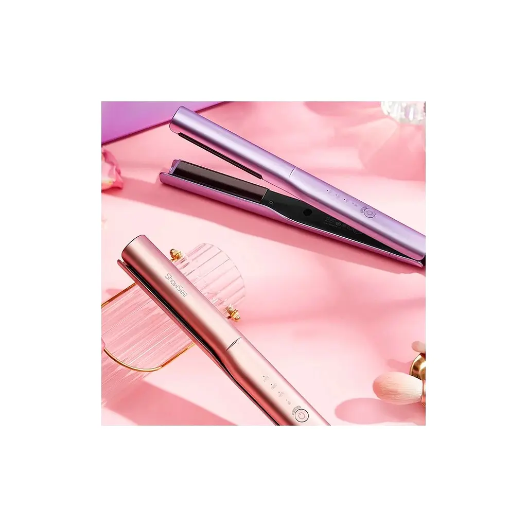 Вирівнювач для волосся Xiaomi ShowSee Multi-functional Hairdresser E2-P Pink (S-E2-P) - фото 11