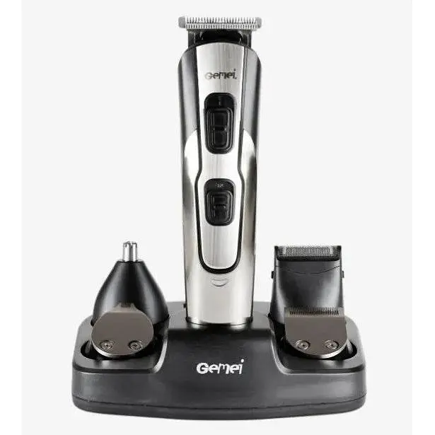 Универсальный мужской триммер Gemei GM-592 10 в 1 для бороды усов носа и тела - фото 2