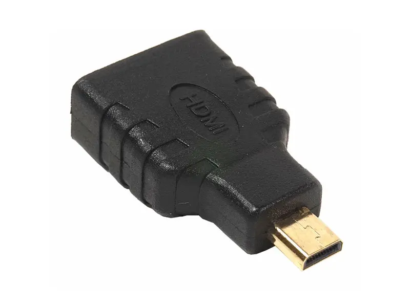 Перехідник PowerPlant Micro-HDMI - HDMI Black (KD00AS1298)