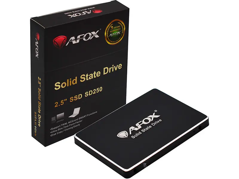SSD-накопичувач AFOX SD250 256 GB (SD250-256GN) - фото 4