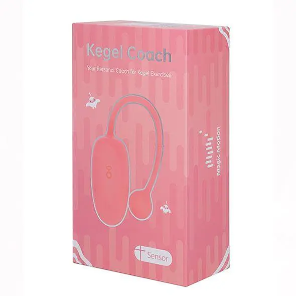 Віброяйце Magic Motion Kegel Coach Smart Exerciser 19 см рожевий - фото 9