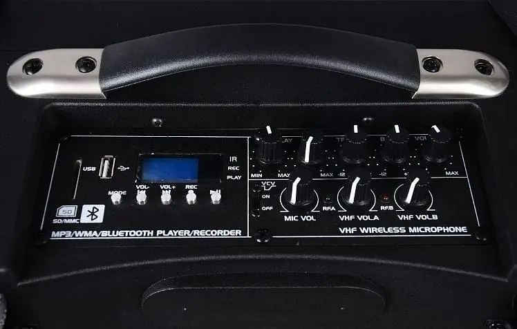 Мобильная автономная акустическая система Ibiza PORT85UHF-BT - фото 5