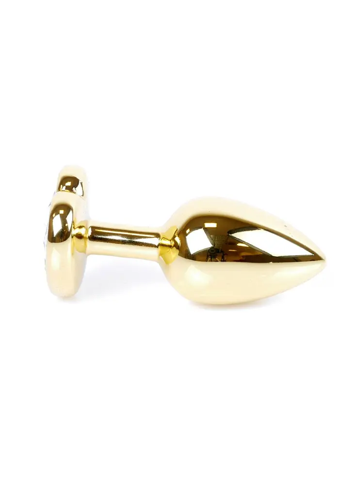 Анальна пробка Jawellery Gold Heart PLUG Black Boss Series 64-00038 98263 - фото 5