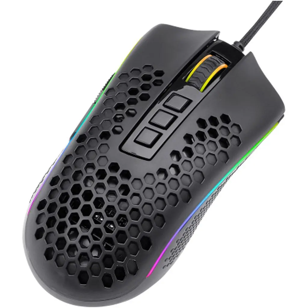 Миша Redragon Storm Black (M808-RGB) [93144] - фото 3