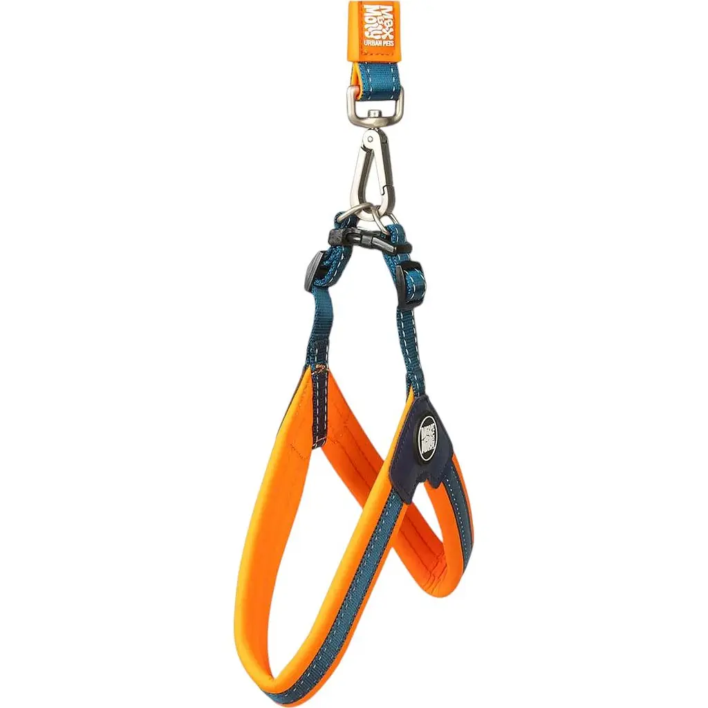 Шлея для собак Max & Molly Q-Fit Harness Matrix Orange S 46-50 см - фото 2