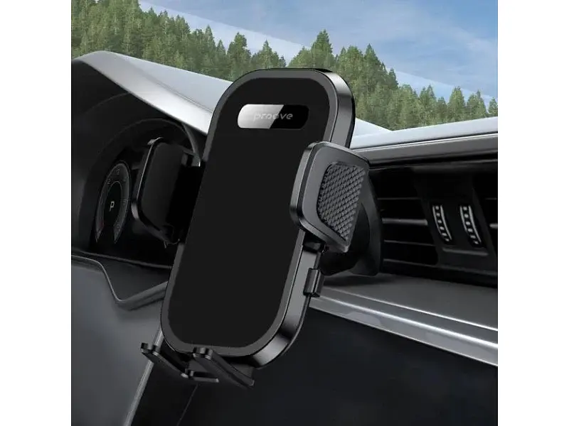 Автомобільний тримач для смартфона Proove Longway Silicone Air Outlet Car Mount - фото 5