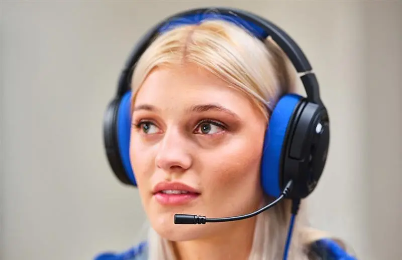 Ігрові навушники Corsair HS35 Blue зі знімним мікрофоном - фото 4
