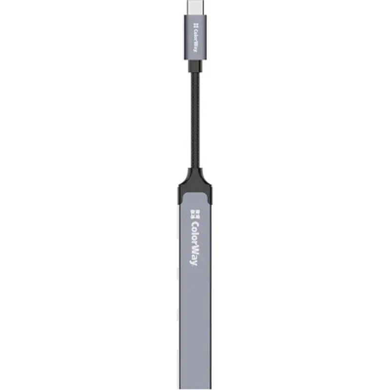 Концентратор ColorWay USB-C 4-в-1 USB2.0х3/USB3.0 (CW-HUB04) - фото 9