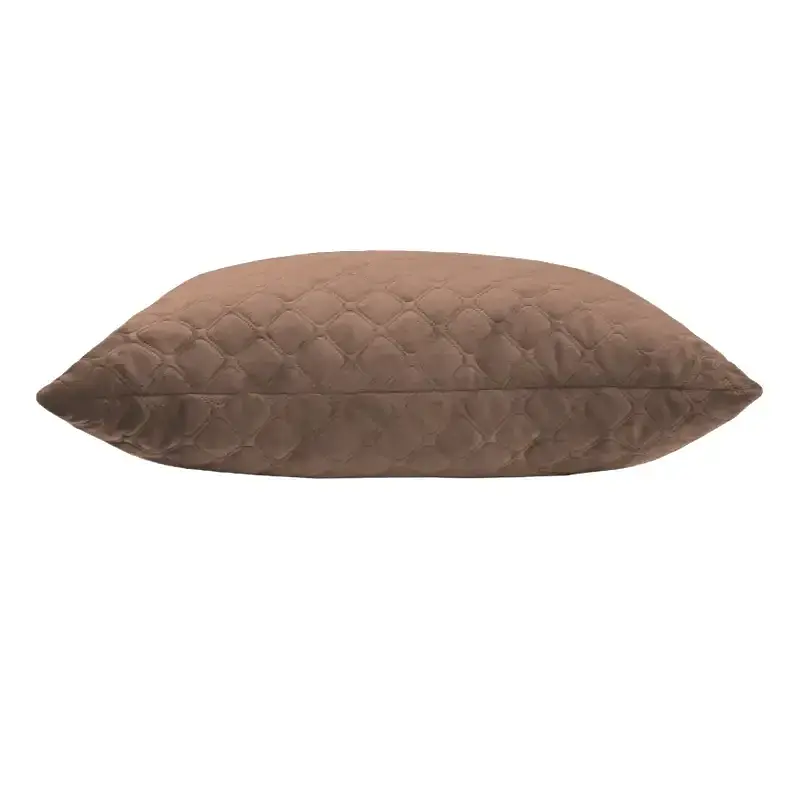 Подушка декоративная VELOUR ТЕП 40x40 см коричневая - фото 3