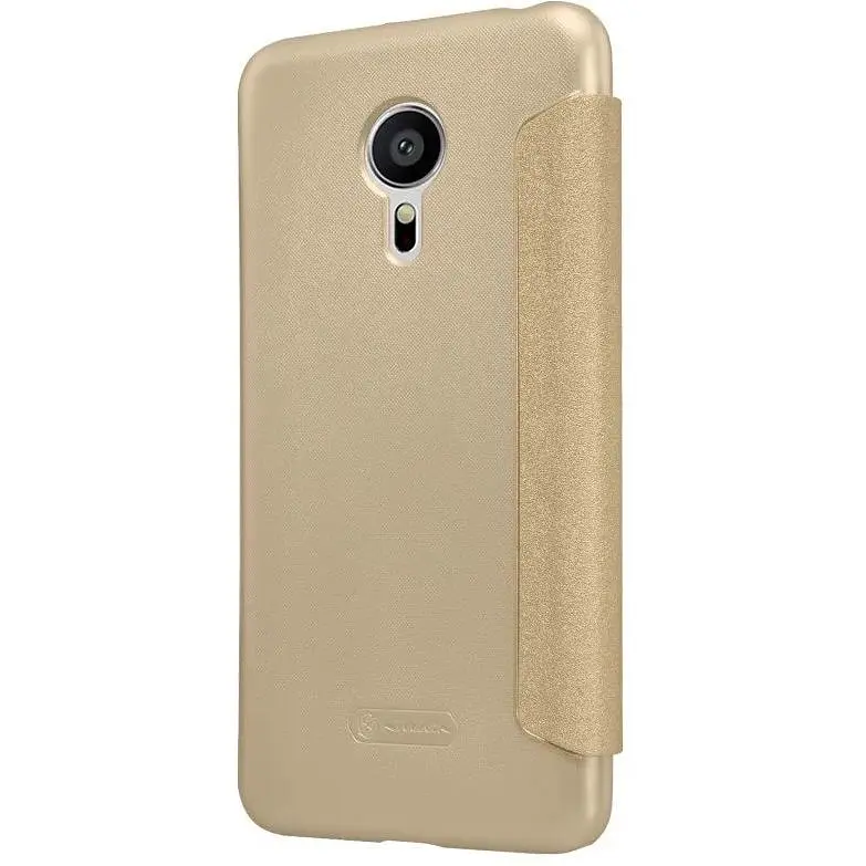 Чохол-книжка Nillkin Sparkle case Meizu Pro 5 Gold - фото 4