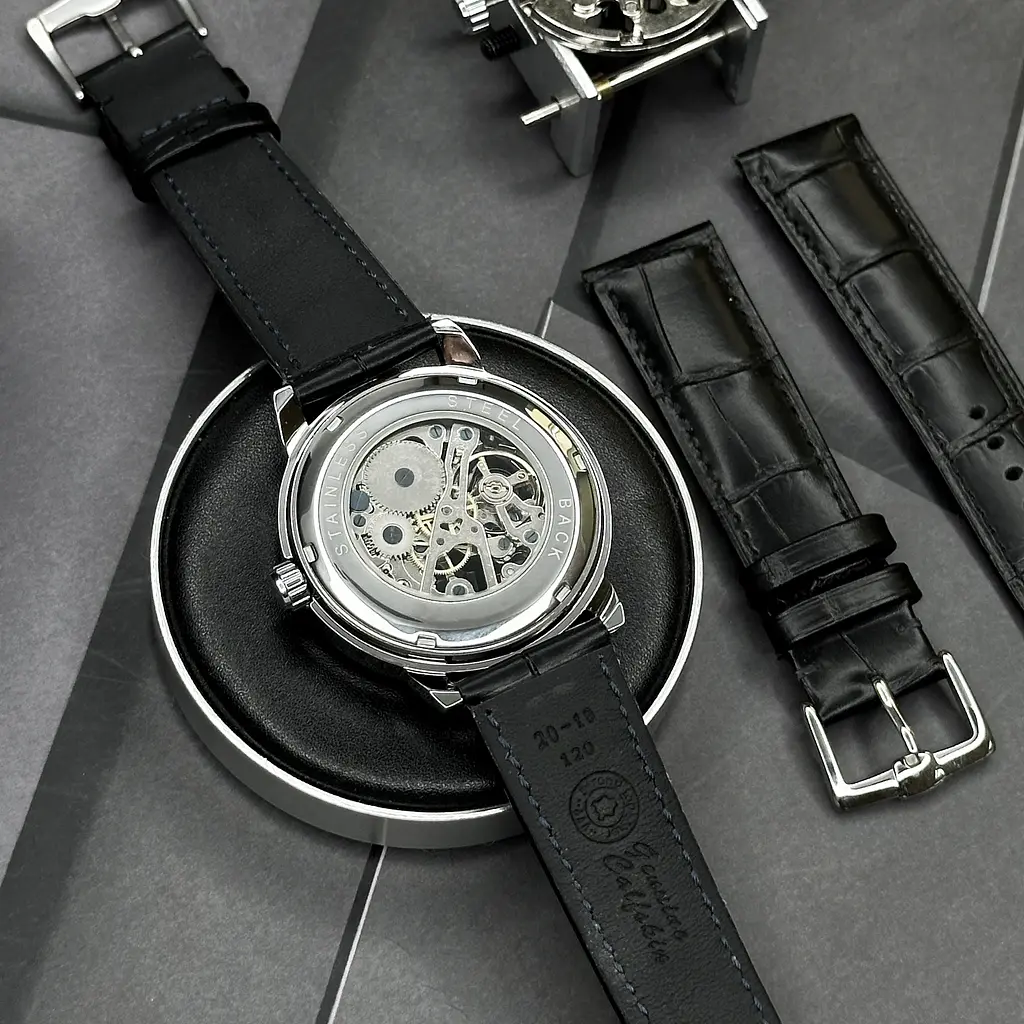Чоловічий наручний годинник 022 Київ II Silver-Black Awarder acs0031790 - фото 4