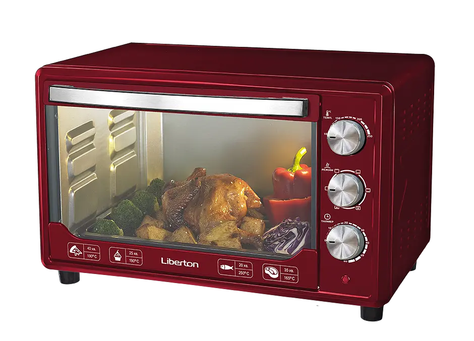 Електродуховка Liberton LEO-481 Dark Red